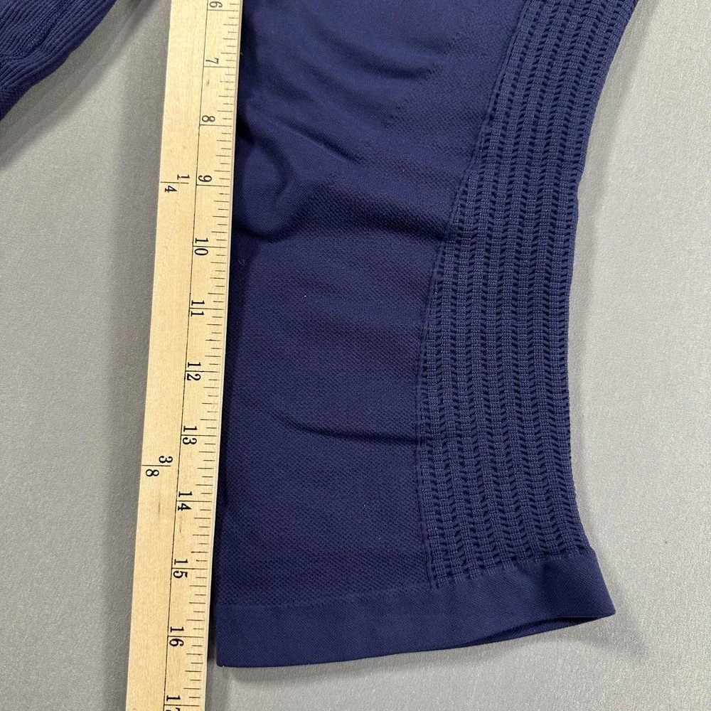 Lululemon Leggings Womens Apx: Small Blue High Rise Capri Yoga Athletic Stretch